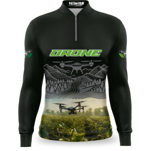 Camisa Agro Newas Drone com UV50+