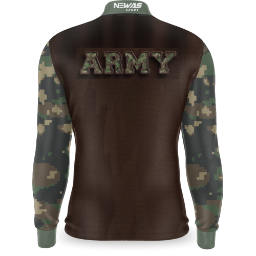 Camisa Caça Newas Army com UV50+