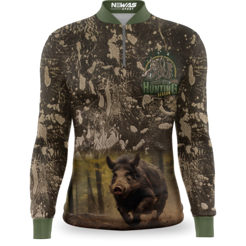 Camisa Caça Newas Javali 2 com UV50+