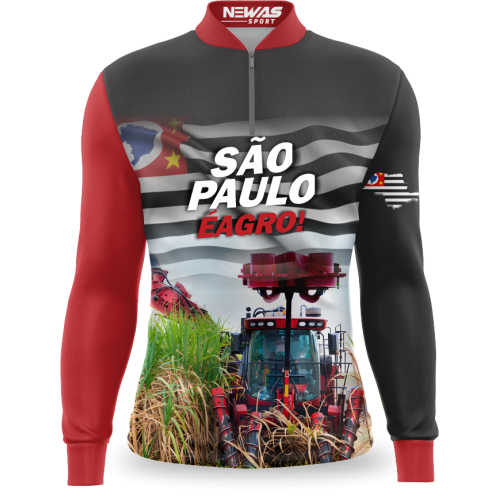 Camisa Agro Newas Estado São Paulo