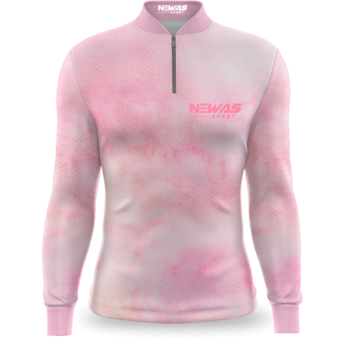 Camisa Básica Newas Rosa com UV50+