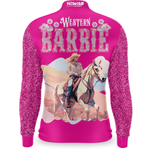 Camisa Agro Newas Barbie com UV50+