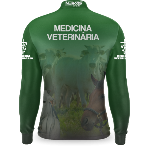 Camisa Agro Newas Medicina Veterinária com UV50+