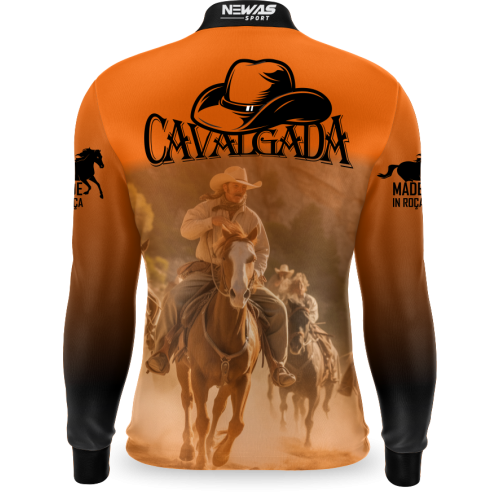 Camisa Agro Newas Cavalgada com UV50+