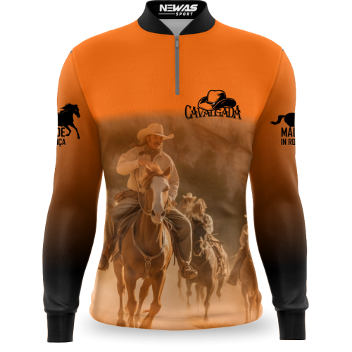 Camisa Agro Newas Cavalgada com UV50+