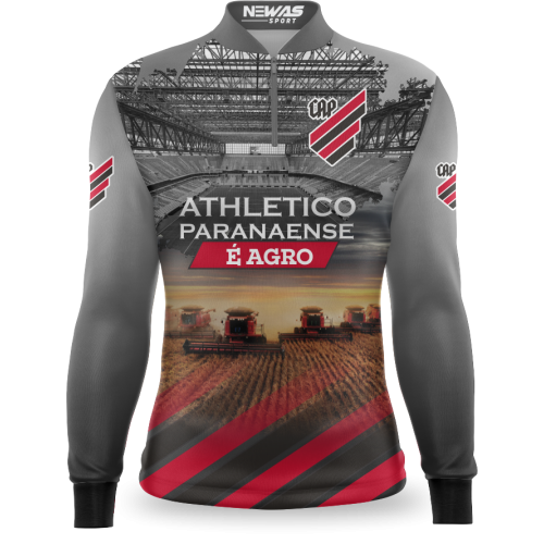 Camisa Agro Newas Atlético Paranaense com UV50+