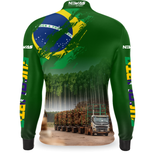 Camisa Agro Newas Eucalipto com UV50+