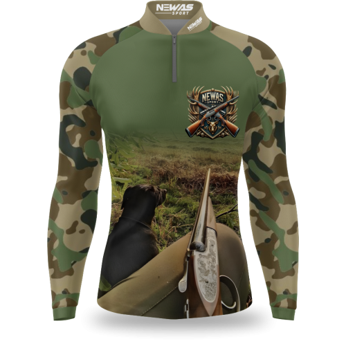 Camisa Caça Newas Verde com UV50+
