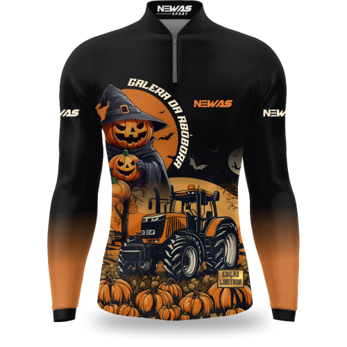 Camisa Agro Newas Halloween 2 com UV50+