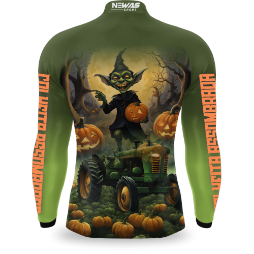 Camisa Agro Newas Halloween com UV50+