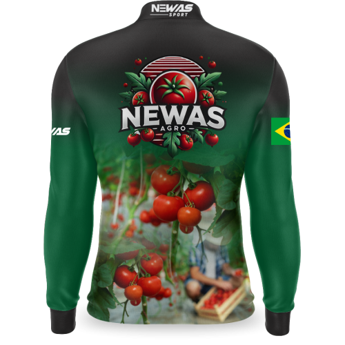 Camisa Agro Newas Tomate com UV50+