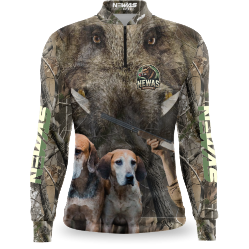 Camisa Caça Newas Javali 3 com UV50+