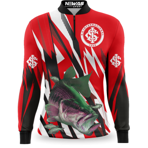 Camisa Pesca Newas Internacional com UV50+