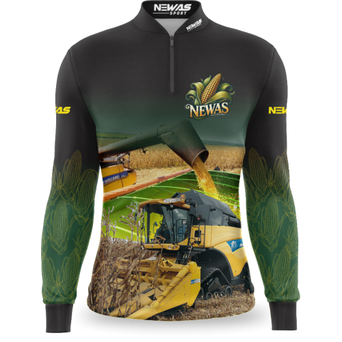 Camisa Agro Newas Milho com UV50+