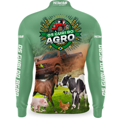 Camisa Agro Newas Os Guri do Agro com UV50+