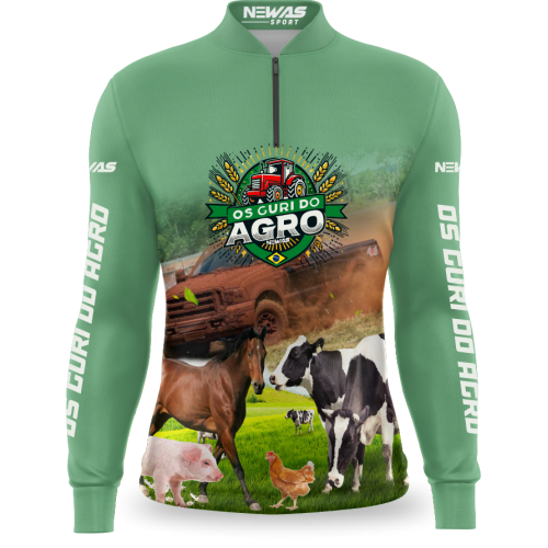 Camisa Agro Newas Os Guri do Agro com UV50+
