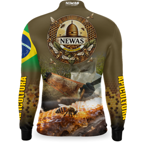 Camisa Agro Newas Apicultura com UV50+