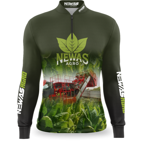 Camisa Agro Newas Tabaco com UV50+