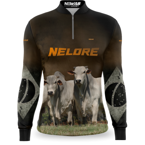 Camisa Agro Newas Nelore com UV50+