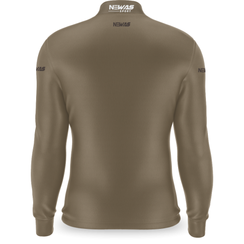 Camisa Agro Newas Básica Marrom com UV50+