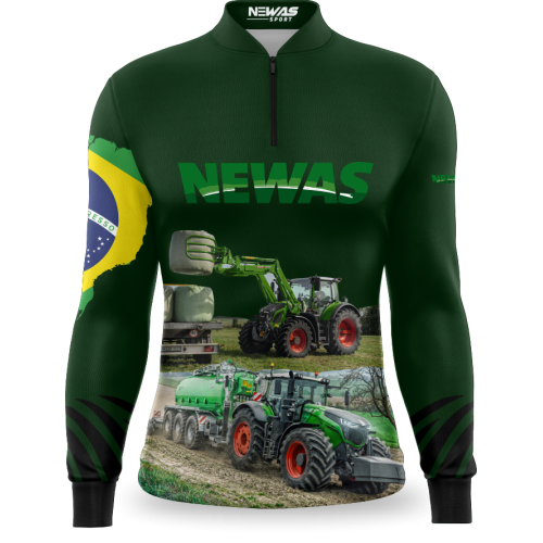 Camisa Agro Newas Trator com UV50+