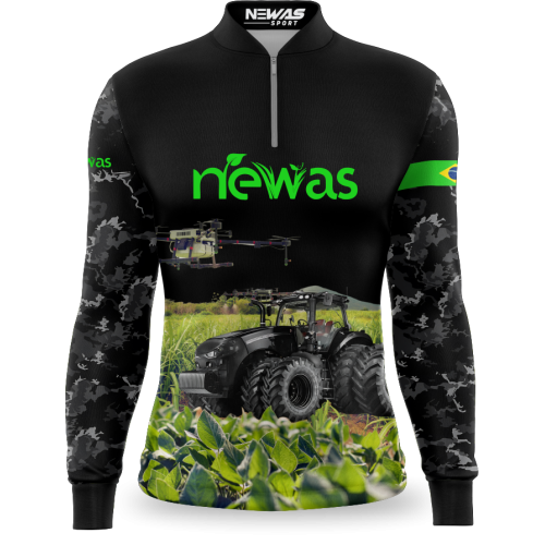 Camisa Agro Newas Colhendo o Futuro com UV50+