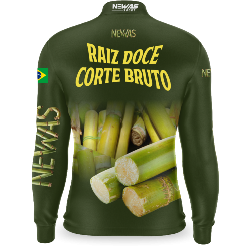 Camisa Agro Newas Cana de Açúcar com UV50+
