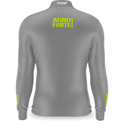 Camisa Agro Newas Agro Forte Cinza com UV50+