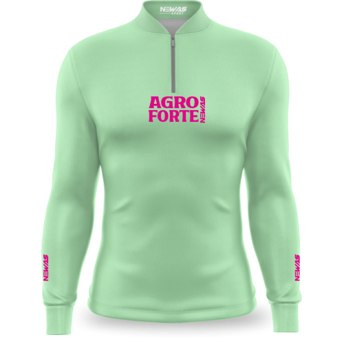 Camisa Agro Newas Agro Forte Verde Agua com UV50+