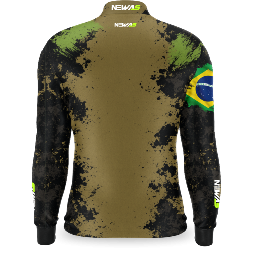 Camisa Newas Camuflado com UV50+