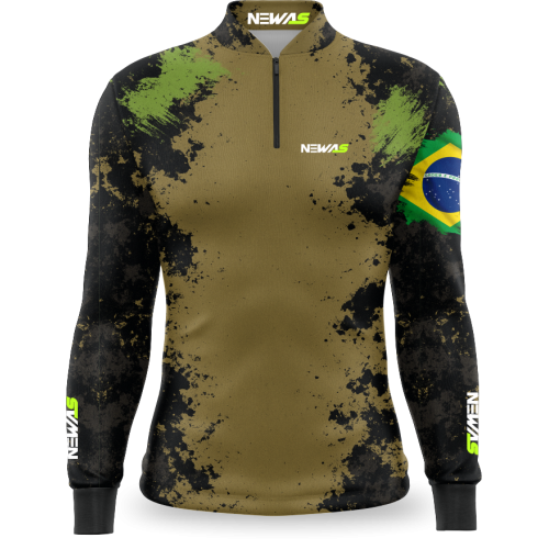 Camisa Newas Camuflado com UV50+