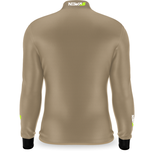 Camisa Newas Básica Marrom com UV50+