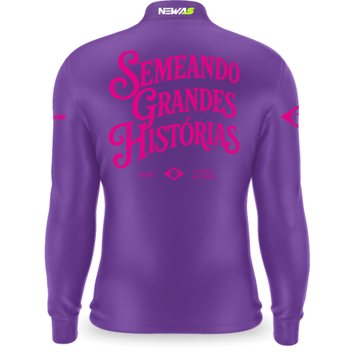  Camisa Agro Newas Semeando Grandes Histórias com UV50+ 