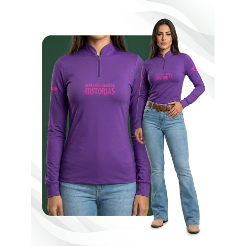  Camisa Agro Newas Semeando Grandes Histórias com UV50+ 