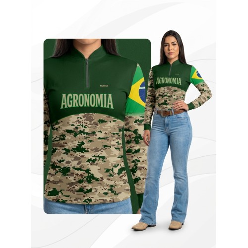 Camisa Agro Newas Agronomia 2.0 com UV50+
