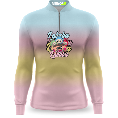 Camisa Newas Infantil Labubu com UV50+