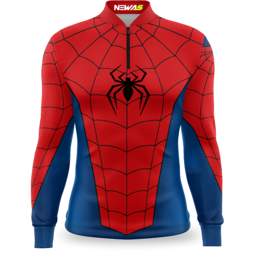 Camisa Newas Infantil Homem Aranha com UV50+