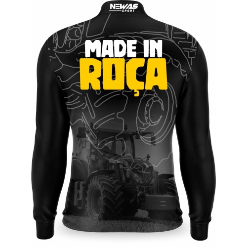 Camisa Agro Newas Made In Roça com UV50+