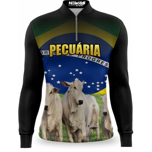 Camisa Agro Newas Pecuária com UV50+