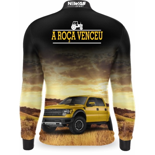 Camisa Agro Newas A Roça Venceu com UV50+