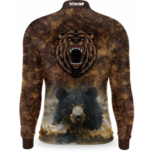 Camisa Caça Newas Urso com UV50+