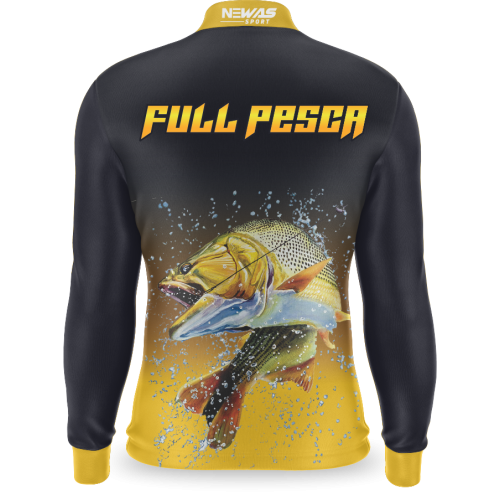 Camisa Pesca Newas Full Pesca com UV50+
