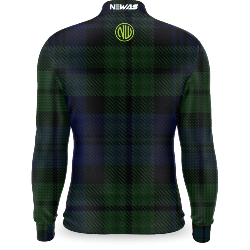 Camisa Agro Newas Xadrez Verde com UV50+