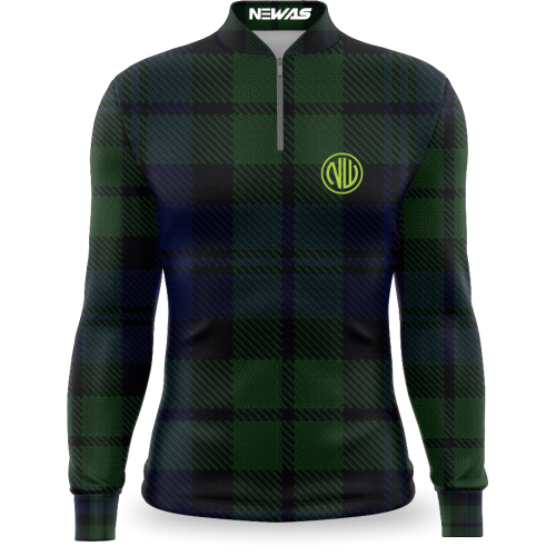 Camisa Agro Newas Xadrez Verde com UV50+