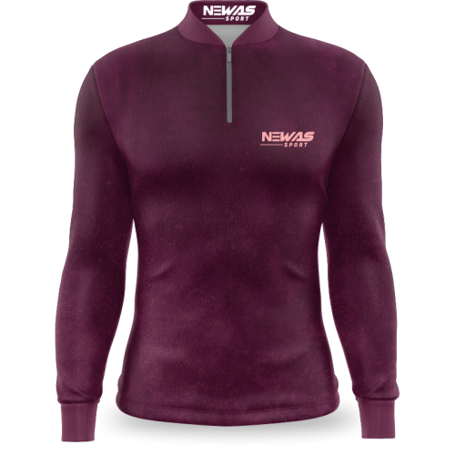 Camisa Básica Newas Roxo com UV50+