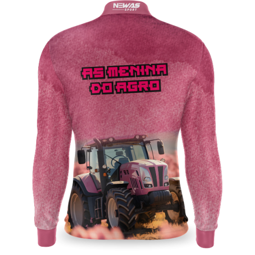Camisa Agro Newas As Menina do Agro com UV50+
