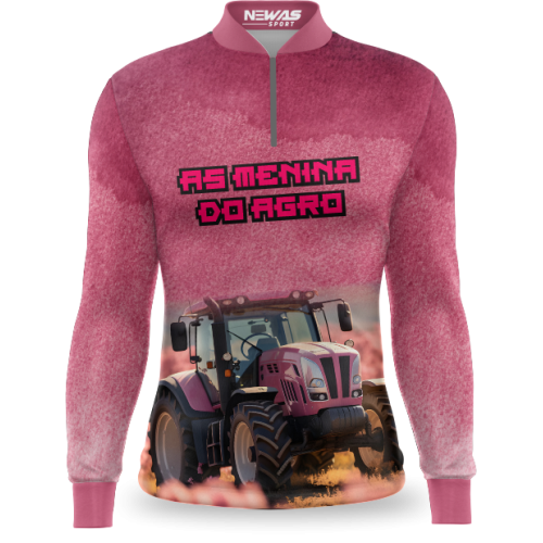 Camisa Agro Newas As Menina do Agro com UV50+