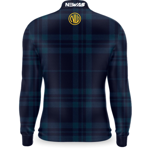 Camisa Agro Newas Xadrez Azul com UV50+