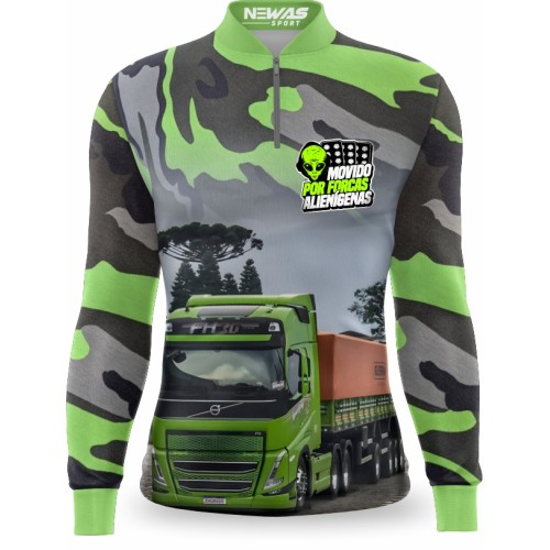 Camisa Newas Carreta ET com UV50+