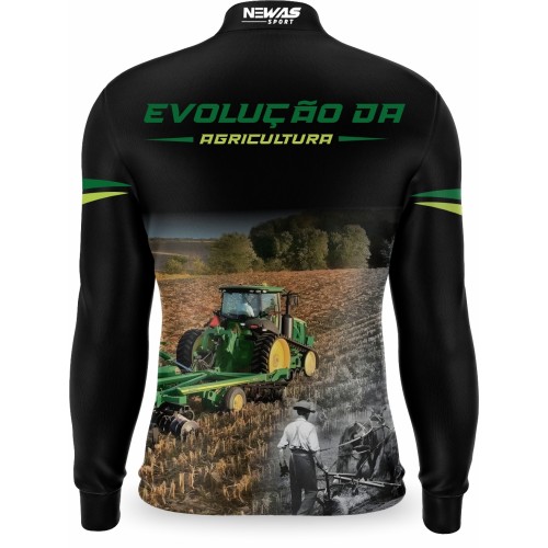 Camisa Agro Newas Evolução da Agronomia com UV50+ 